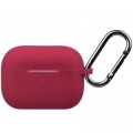 Чехол для наушников 2E для Apple AirPods Pro Pure Color Silicone 2.5 мм Cherry red (2E-PODSPR-IBPCS-2.5-CHR)