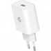 Зарядний пристрій 2E USB Wall Charger QC3.0 DC5V/3A, Max 18W, white (2E-WC1USB18W-W)