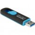 USB флеш накопичувач ADATA 128GB UV128 Black/Blue USB 3.1 (AUV128-128G-RBE)