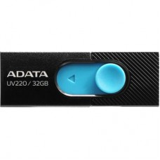 USB флеш накопитель ADATA 32GB UV320 Black/Blue USB 3.1 (AUV320-32G-RBKBL)