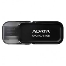 USB флеш накопичувач ADATA 64GB UV240 Black USB 2.0 (AUV240-64G-RBK)