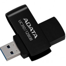 USB флеш накопичувач ADATA 128GB UC310 USB 3.2 Black (UC310-128G-RBK)