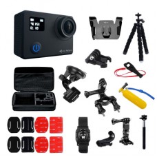 Экшн-камера AirOn ProCam 8 Black Blogger Kit 30 in 1 (69477915500063)