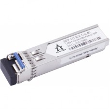 Модуль SFP Alistar Модуль SFP 1000BASE-BX 1SM WDM LC 20KM TX1310/RX1490nm DDM (SFP-1G-BX-U31-L20)