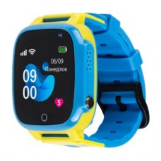 Смарт-часы Amigo GO008 GLORY GPS WIFI Blue-Yellow (976267)