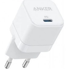 Зарядний пристрій Anker PowerPort III 20W Cube (White) (A2149G21)