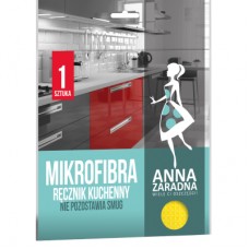 Серветки для прибирання Anna Zaradna рушник кухонний з мікрофібри 1 шт. (5903936017669)