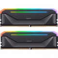 Модуль памяти для компьютера DDR5 32GB (2x16GB) 5200 MHz NOX RGB Black Apacer (AH5U32G52C522NBAA-2)