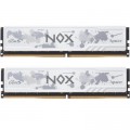 Модуль памяти для компьютера DDR5 32GB (2x16GB) 5200 MHz NOX White Apacer (AH5U32G52C522MWAA-2)