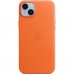 Чехол для мобильного телефона Apple iPhone 14 Plus Leather Case with MagSafe - Orange,Model A2907 (MPPF3ZE/A)