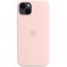 Чехол для мобильного телефона Apple iPhone 14 Plus Silicone Case with MagSafe - Chalk Pink,Model A2911 (MPT73ZE/A)