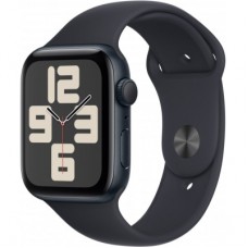 Смарт-годинник Apple Watch SE 2023 GPS 44mm Midnight Aluminium Case with Midnight Sport Band - M/L (MRE93QP/A)