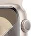 Смарт-часы Apple Watch Series 9 GPS 41mm Starlight Aluminium Case with Starlight Sport Band - S/M (MR8T3QP/A)