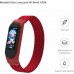 Ремінець до фітнес браслета Armorstandart Braided Solo Loop для Xiaomi Mi Band 4/5/6 Red size S (ARM59182)