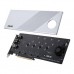 Адаптер ASUS Hyper M.2 X16 PCIe 3.0 X4 Expansion Card GEN 4 (90MC08A0-M0EAY0)