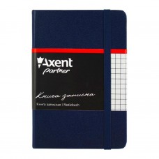 Книга записна Axent Partner, 95*140, 96sheets, square, blue (8301-02-А)