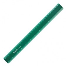 Линейка Axent plastic, 30cm, matt, green (7530-05-А)