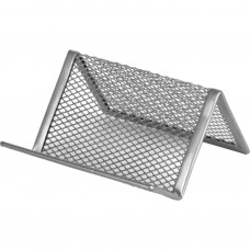 Подставка для визиток Axent 95x80x60мм, wire mesh, silver (2114-03-A)