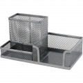 Підставка для дрібниць Axent 203x105x100мм, wire mesh, silver (2116-03-A)