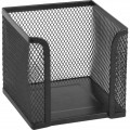 Підставка-куб для листів і паперів Axent 100х100x100мм, wire mesh, black (2112-01-A)