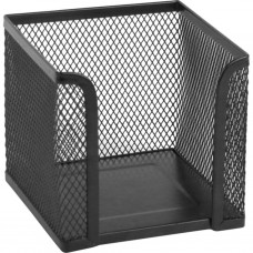 Подставка-куб для писем и бумаг Axent 100х100x100мм, wire mesh, black (2112-01-A)