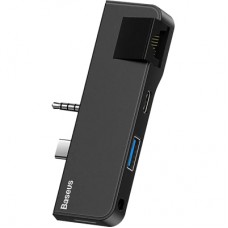 Концентратор Baseus USB3.1 Type-C+3.5mm toHDMI/USB 3.0/Type-C/3.5mm forSurfaceGo (CAHUB-FT01)