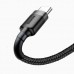 Дата кабель USB 2.0 AM to Type-C 1.0m Black-Grey Baseus (491798)