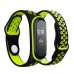 Ремінець до фітнес браслета BeCover Nike Style для Xiaomi Mi Smart Band 5 Black-Green (705152)