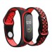 Ремешок для фитнес браслета BeCover Nike Style для Xiaomi Mi Smart Band 5 Black-Red (705153)