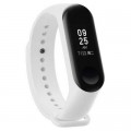 Ремешок для фитнес браслета BeCover Silicone для Xiaomi Mi Band 3/4 White (704650)