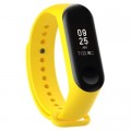 Ремешок для фитнес браслета BeCover Silicone для Xiaomi Mi Band 3/4 Yellow (704130)