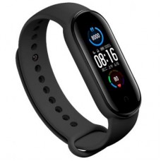 Ремешок для фитнес браслета BeCover Silicone для Xiaomi Mi Smart Band 5 Black (705062)