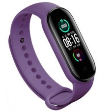 Ремінець до фітнес браслета BeCover Silicone для Xiaomi Mi Smart Band 5 Purple (705070)