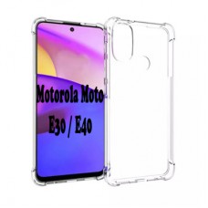 Чохол до мобільного телефона BeCover Anti-Shock Motorola Moto E30 / E40 Clear (707882)