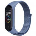 Ремінець до фітнес браслета BeCover Nylon Style для Xiaomi Mi Smart Band 5/6 Blue (705417)