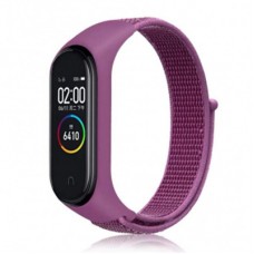 Ремешок для фитнес браслета BeCover Nylon Style для Xiaomi Mi Smart Band 5/6 Purple (705429)