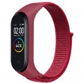 Ремінець до фітнес браслета BeCover Nylon Style для Xiaomi Mi Smart Band 5/6 Red (705431)