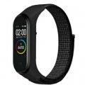 Ремінець до фітнес браслета BeCover Nylon Style для Xiaomi Mi Smart Band 7 Black (707655)