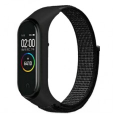 Ремешок для фитнес браслета BeCover Nylon Style для Xiaomi Mi Smart Band 7 Black (707655)