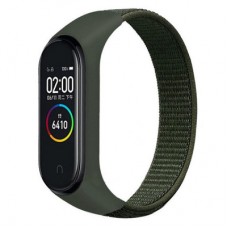 Ремешок для фитнес браслета BeCover Nylon Style для Xiaomi Mi Smart Band 7 Khaki (707661)