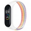 Ремінець до фітнес браслета BeCover Nylon Style для Xiaomi Mi Smart Band 7 Rainbow (707668)