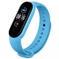 Ремінець до фітнес браслета BeCover Silicone для Xiaomi Mi Smart Band 5/6/7 Light Blue (707653)