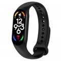 Ремінець до фітнес браслета BeCover Silicone для Xiaomi Mi Smart Band 7 Black (707476)