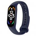 Ремінець до фітнес браслета BeCover Silicone для Xiaomi Mi Smart Band 7 Deep Blue (707479)