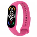 Ремінець до фітнес браслета BeCover Silicone для Xiaomi Mi Smart Band 7 Hot Pink (707490)