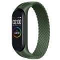 Ремінець до фітнес браслета BeCover Elastic Nylon Style для Xiaomi Mi Smart Band 5/6 (Size L) Khaki (706161)