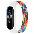 Ремешок для фитнес браслета BeCover Elastic Nylon Style для Xiaomi Mi Smart Band 5/6 (Size M) Rainbow (706154)