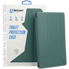 Чохол до планшета BeCover Tri Fold Soft TPU Silicone Apple iPad Pro 12.9 2020/2021/2022 Dark Green (709713)