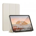 Чехол для планшета BeCover Tri Fold Soft TPU Silicone Apple iPad Pro 12.9 2020/2021/2022 Beige (711736)