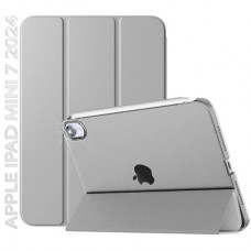 Чехол для планшета BeCover Tri Fold Hard Apple iPad Mini 7 2024 Gray (712452)